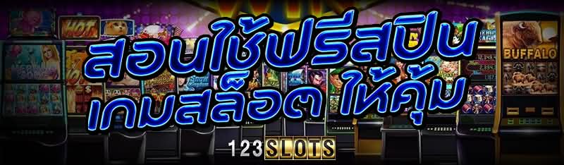 สอนใช้ฟรีสปิน สล็อต ให้คุ้ม